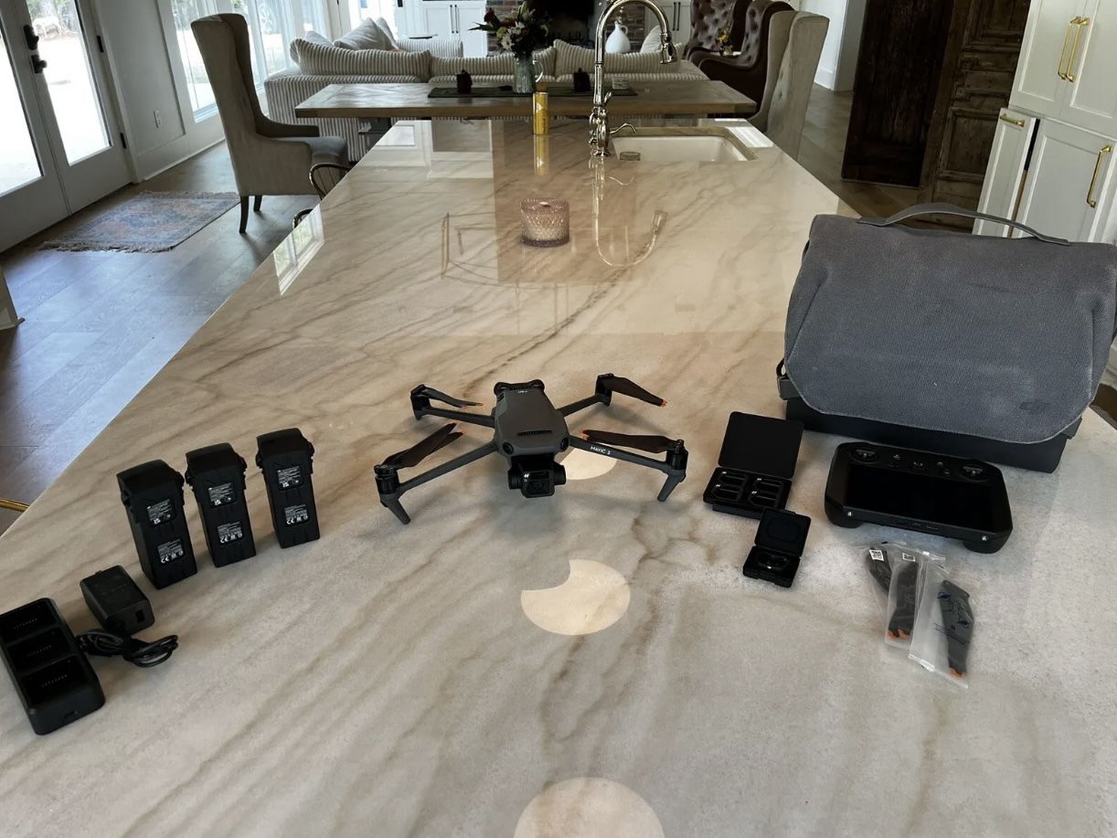 DJI Mavic 3 Fly More Combo Camera Drone (with RC Pro Remote ) +(Wide Angle)