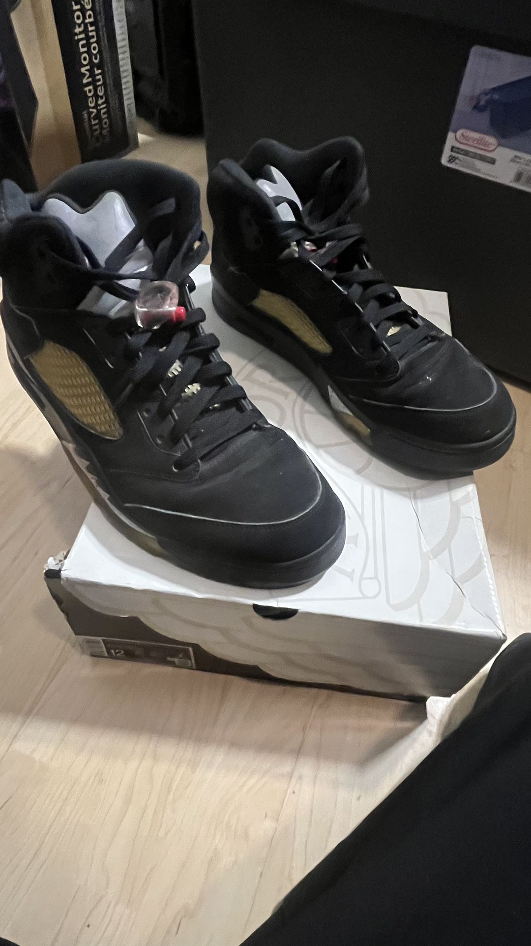 Nike Air Jordan 5 Retro Shoes - Men’s Size 12