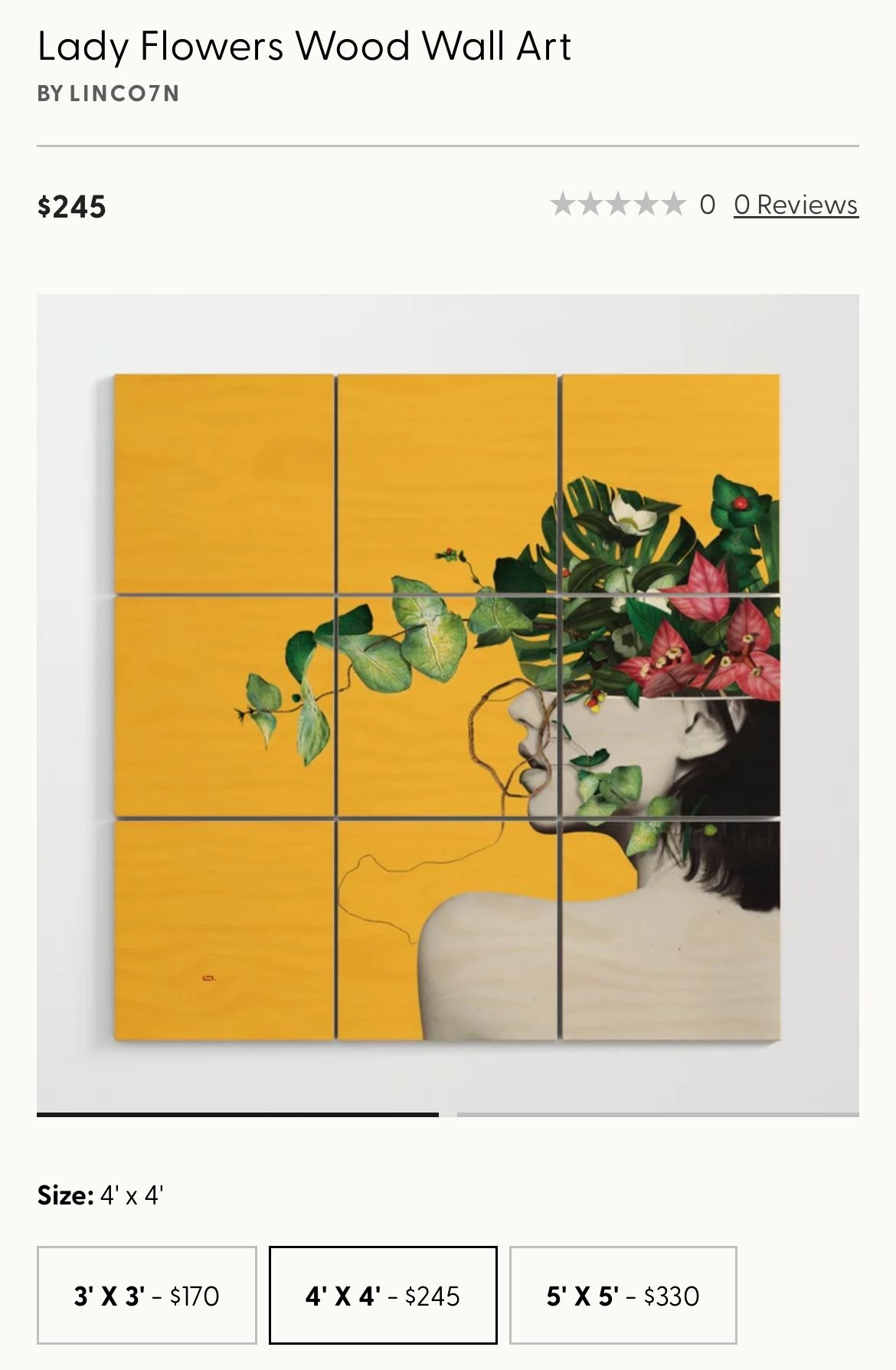 Society 6 Wood Panel Painting