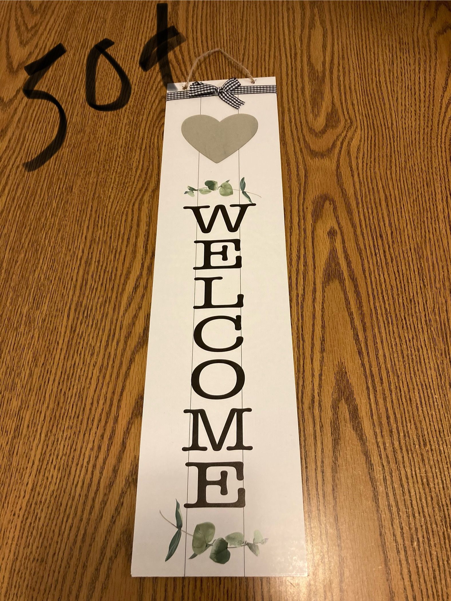 Welcome Sign