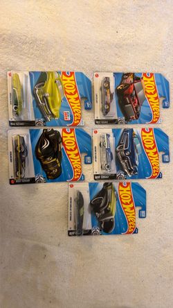 Hot Wheels Rod Squad 5-Car Set