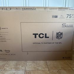 75 Inch TCL TV