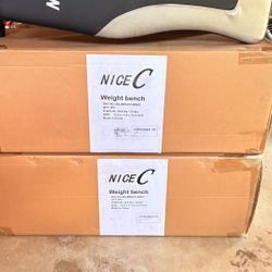I’m Selling Adjustable Foldable Weight Bench With Resistant Band New In Boxes For Home Gym ($80)