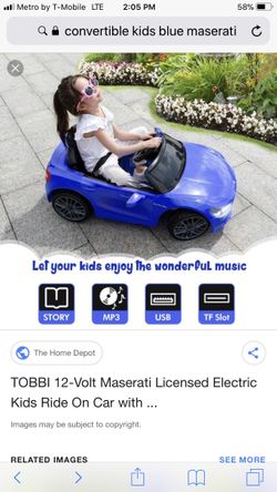 Kids electric car w/ control!