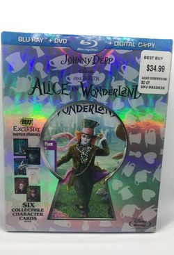 Disney’s Alice In Wonderland Blu-ray DVD