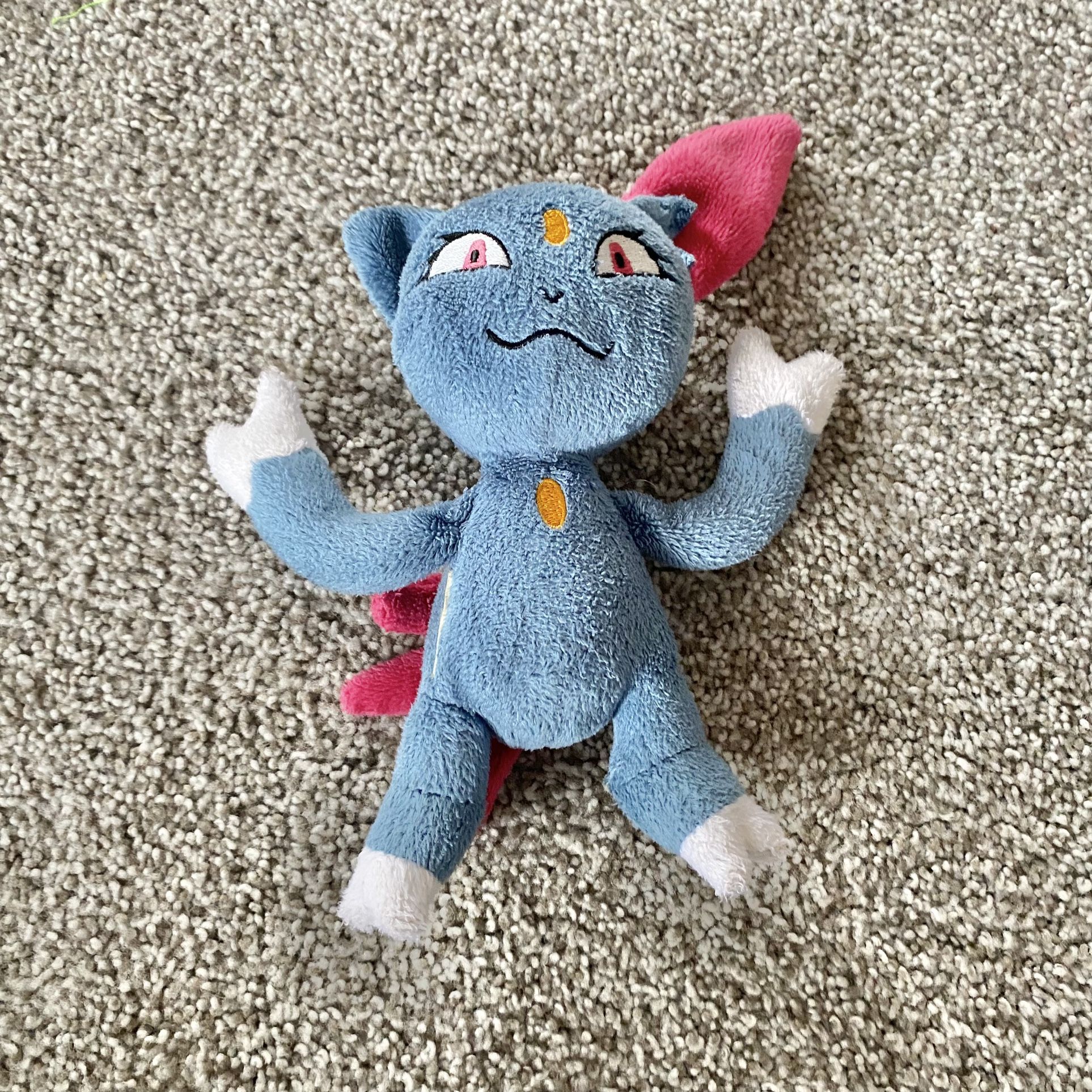 Pokémon Sneasel Plush Toy Series 3 Jakks Pacific 2007 Nintendo