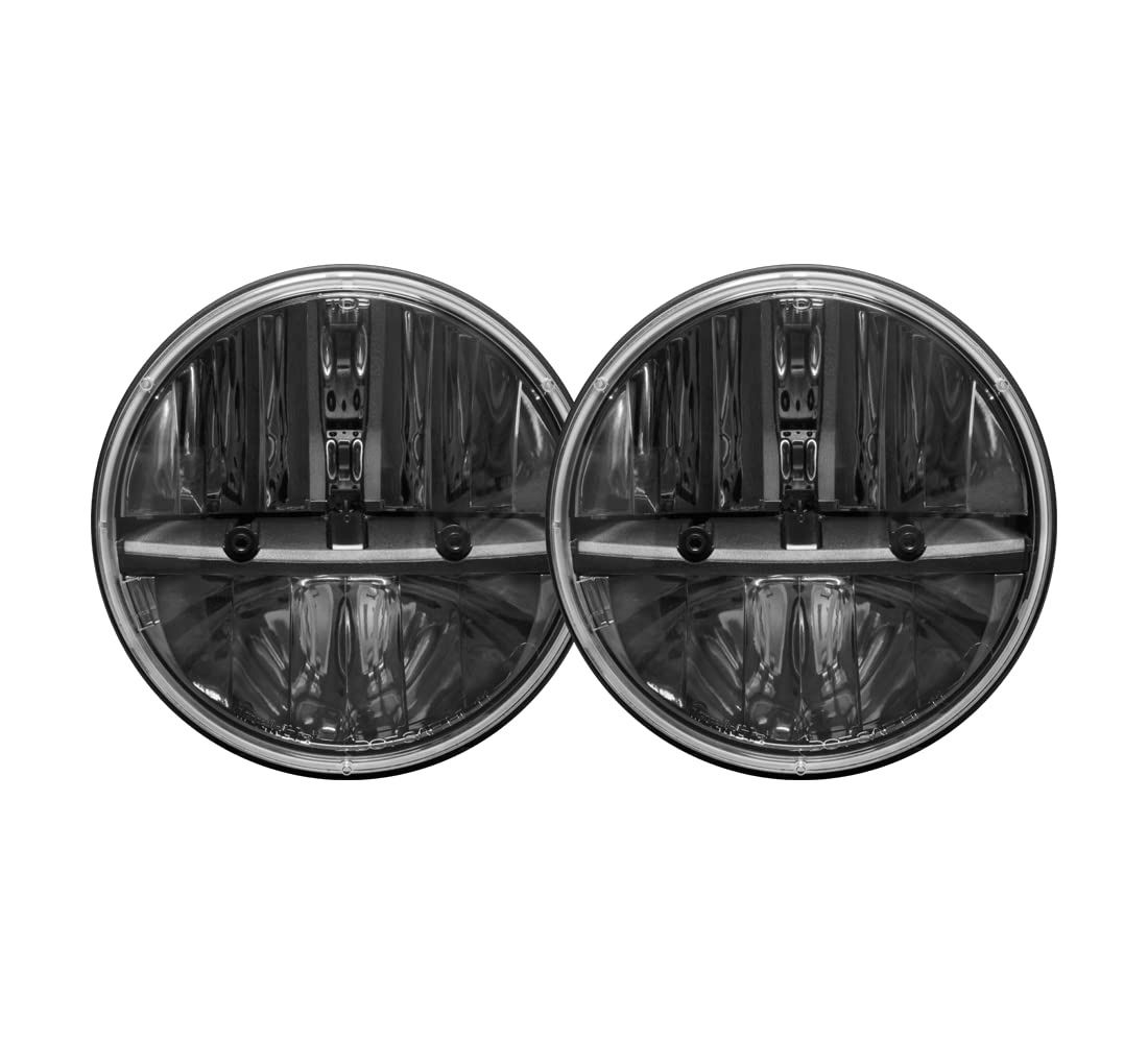 Jeep wrangler JK Rigid Headlights.