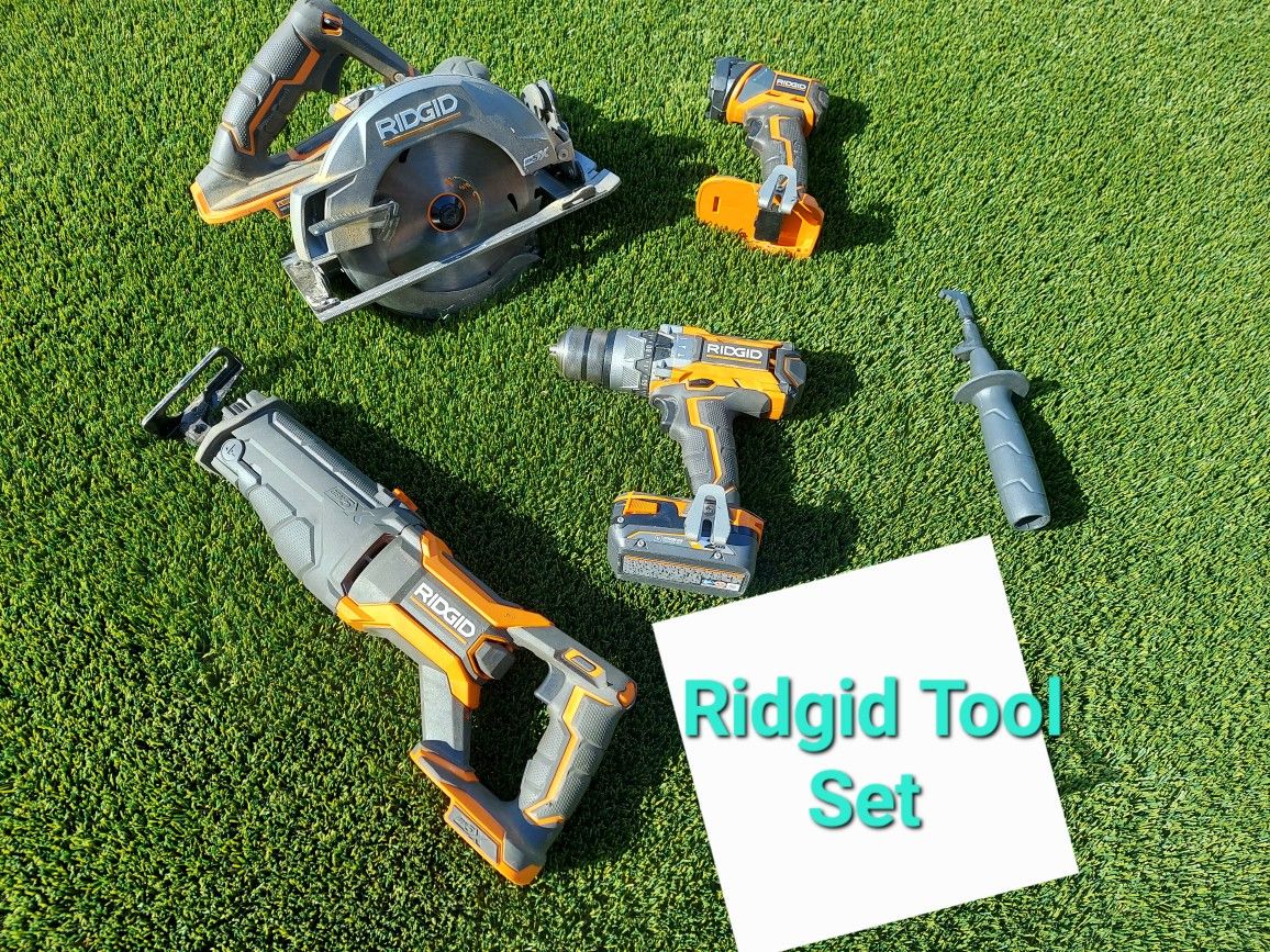Ridgid Tools Tool Set