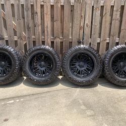 Cali Off-Road 20x12 Rims with Nitto Terra Grappler Tires