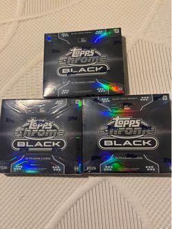 2026 Topps Chrome Black NEW! Sealed!