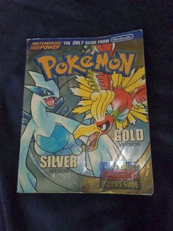 Pokemon vintage guide book