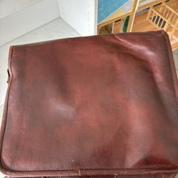 Leather Messenger Bag