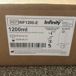 Infinity Internal Pump Feeding Bags 1200ml