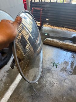 Round Convex Safety Mirror