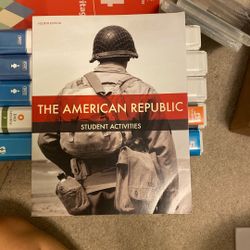 BJU Press: The American Republic Student Activities (4th Edition)
