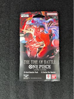 One Piece OP-16 The Time of Battle Sleeved Booster Pack