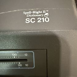 Vintage electric typewriter