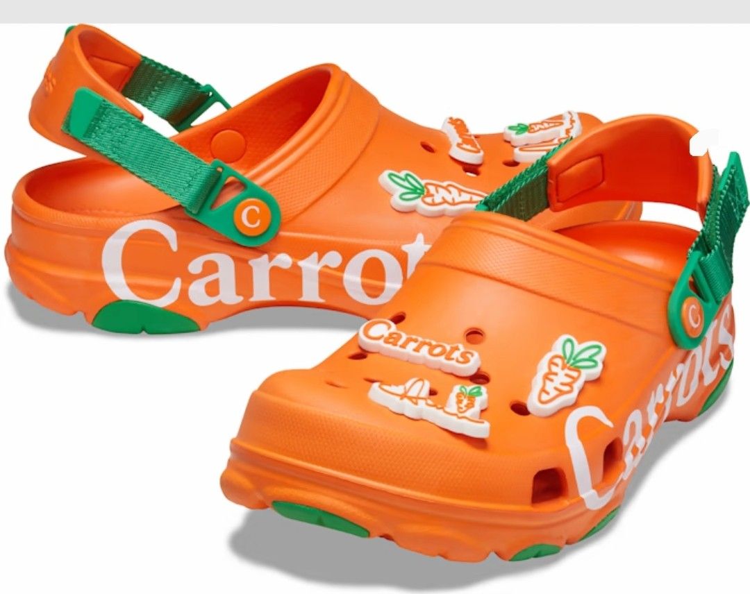 CARROTS CROCS CLASSIC ALL TERRAIN CLOG Size 5, 6, 7, 13