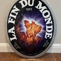 “The End Of The World” Metal Sign 30”x24”