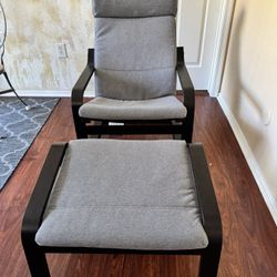 Ikea Chair And Ottoman