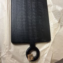 Black Mango Wood Serving Board