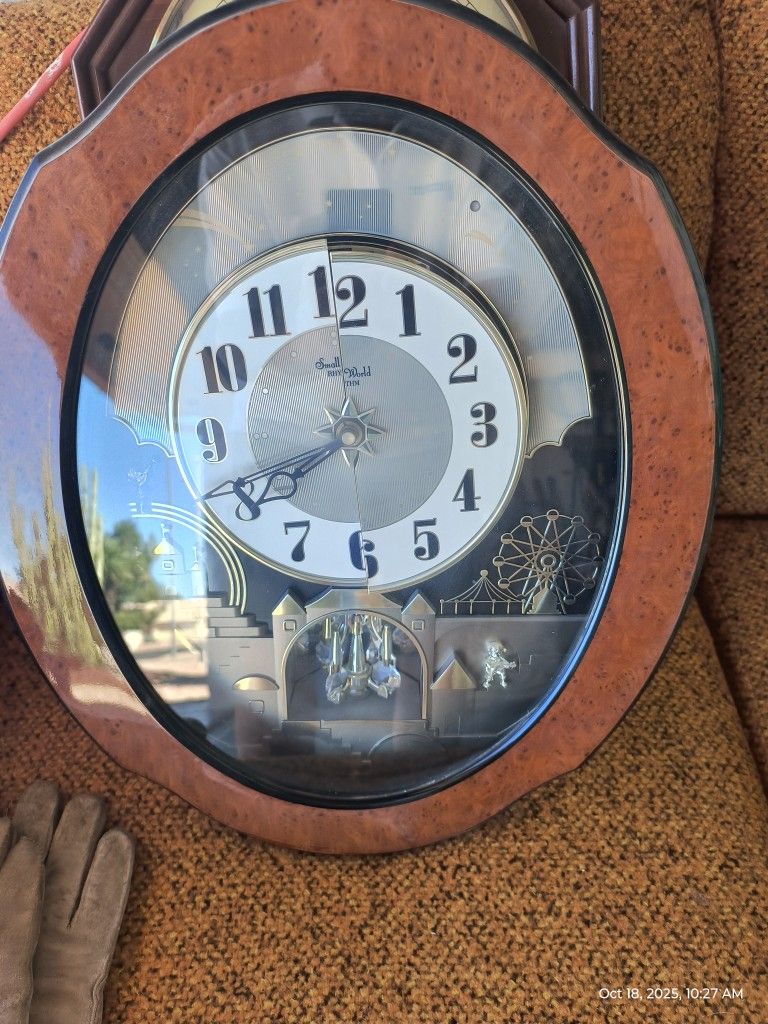 Disney Musical Small World Rhythm Clock