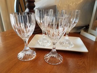 Mikasa Park Lane Crystal Wine Glasses