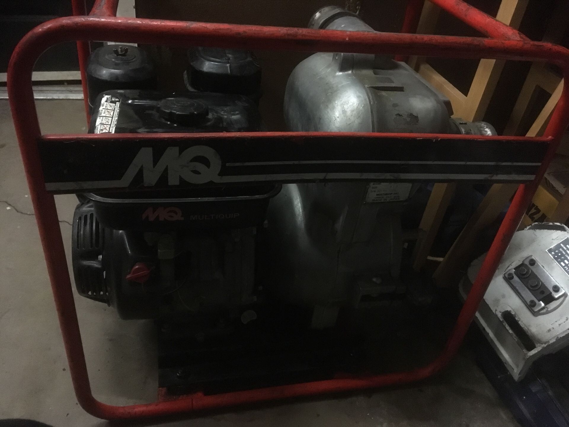 MQ MULIQUIP 3x3 Trash pump