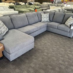 New Big Grey Sectional Sofa 