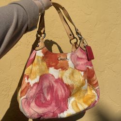 Coach Floral Purse