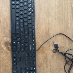 HP USB Slim Business Keyboard