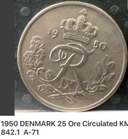 195 Denmark 25 Ore