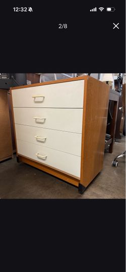 ERVI- Mobler A/S Vintage Mid Century Danish Modern 4 Drawer Dresser Good Condition