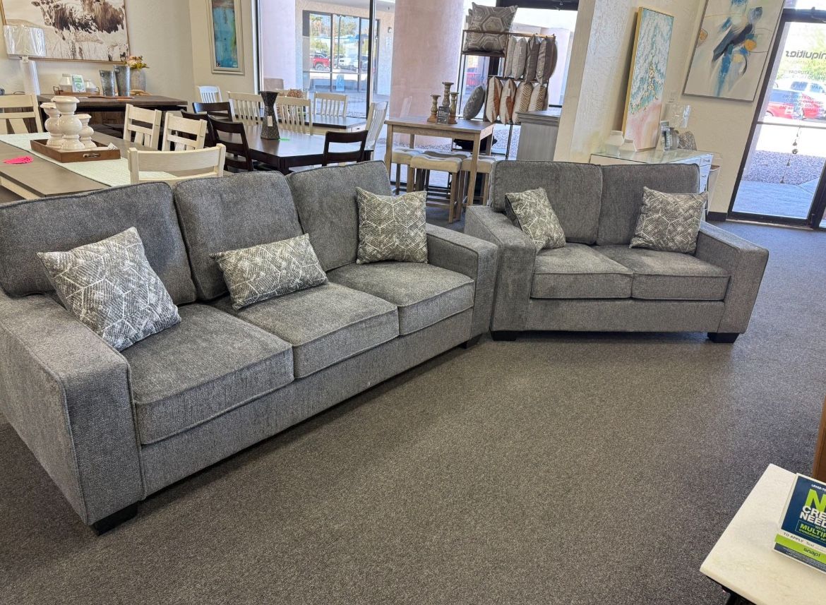 Sofa And Loveseat Set
