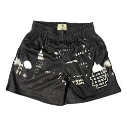 Black 'EE' Shorts