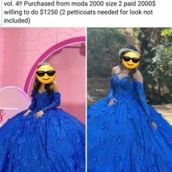 MODA quincenera Sweet 16 Dress