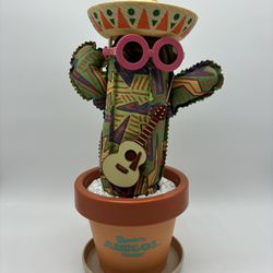 Rare Rock'n Amigos Sound Activated Dancing Cactus By Takara Japan 1990 TOY WORKS