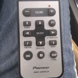 Pioneer Car Radio Remote 