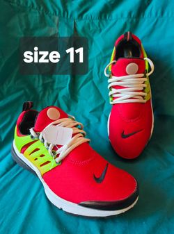 Size 11M Nike Air Presto "University Red Tour Yellow"