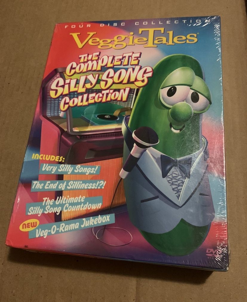 dvd veggietales complete silly song collection brand new