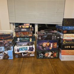 Collection Of Board Games