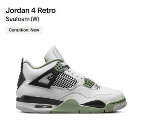 Jordan 4 Seafoam