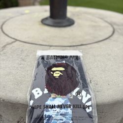 Bape Black Blue T Shirt M
