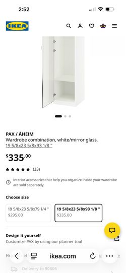 Ikea Pax closet wardrobe