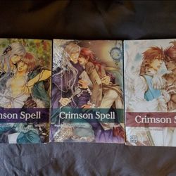 Crimson Spell Manga English Vol. 4 - 6Crimson Spell Manga English Vol. 4 - 6. All 3 volumes are brand new and still factory sealed. Yaoi Boy Love Mang
