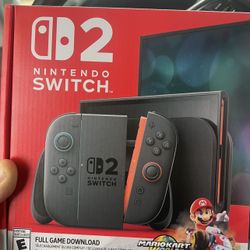 Nintendo Switch 2 Mario Kart Bundle Brand New Never Open 