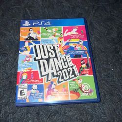 Just dance 2021 for PS4
