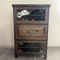 Distressed Nightstand 