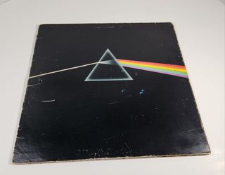 Pink Floyd the Dark Side of the Moon SMAS-11163 Vinyl LP Record 1973 **shows wear**