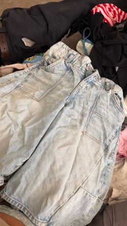 Free people long shorts size 26. $15